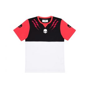 Hydrogen unixex camiseta Thunders blanco negro rojo