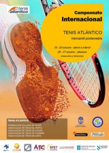 Tarrio, del Castillo y Magan presentes en el 1er campeonato de Tenis Atlántico